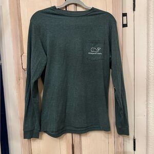 Vineyard Vines Green Long Sleeve Tee